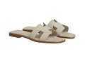 Hermes slides white