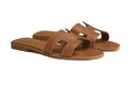 Hermes slides brown