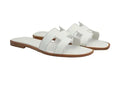 Hermes slides white